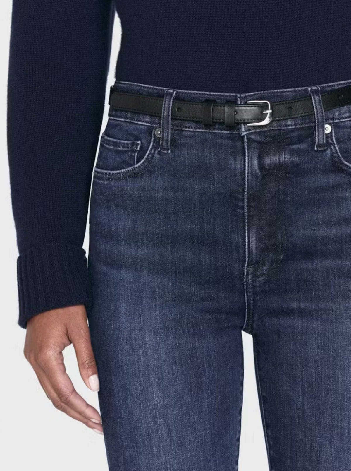 Pantalon High Straight en denim - Dante