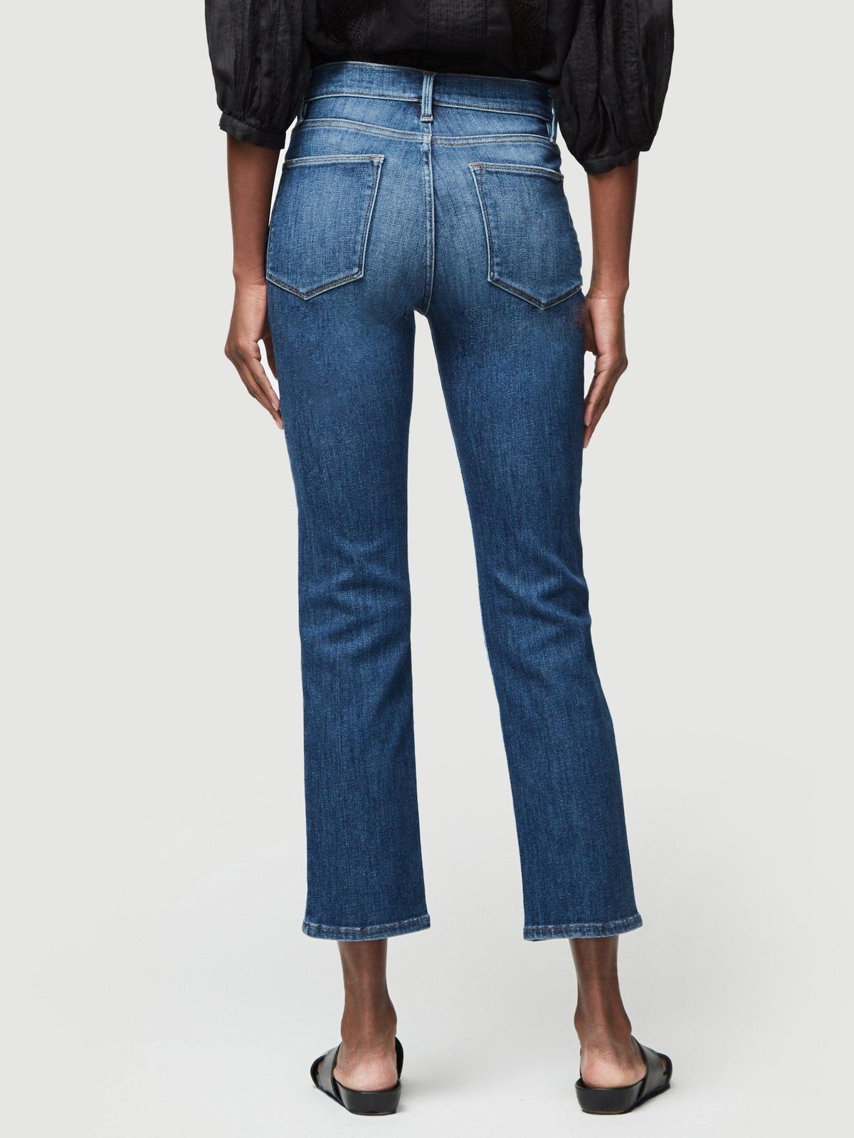 High Straight denim trousers - Bestia