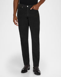 Pantalon L'Homme Slim Corduroy en denim - Dark Navy