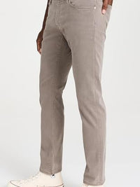 L'Homme Slim Brushed Twill Denim Trousers - Dusty Grey