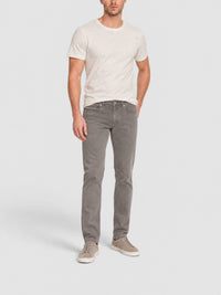L'Homme Slim Brushed Twill Denim Trousers - Dusty Grey