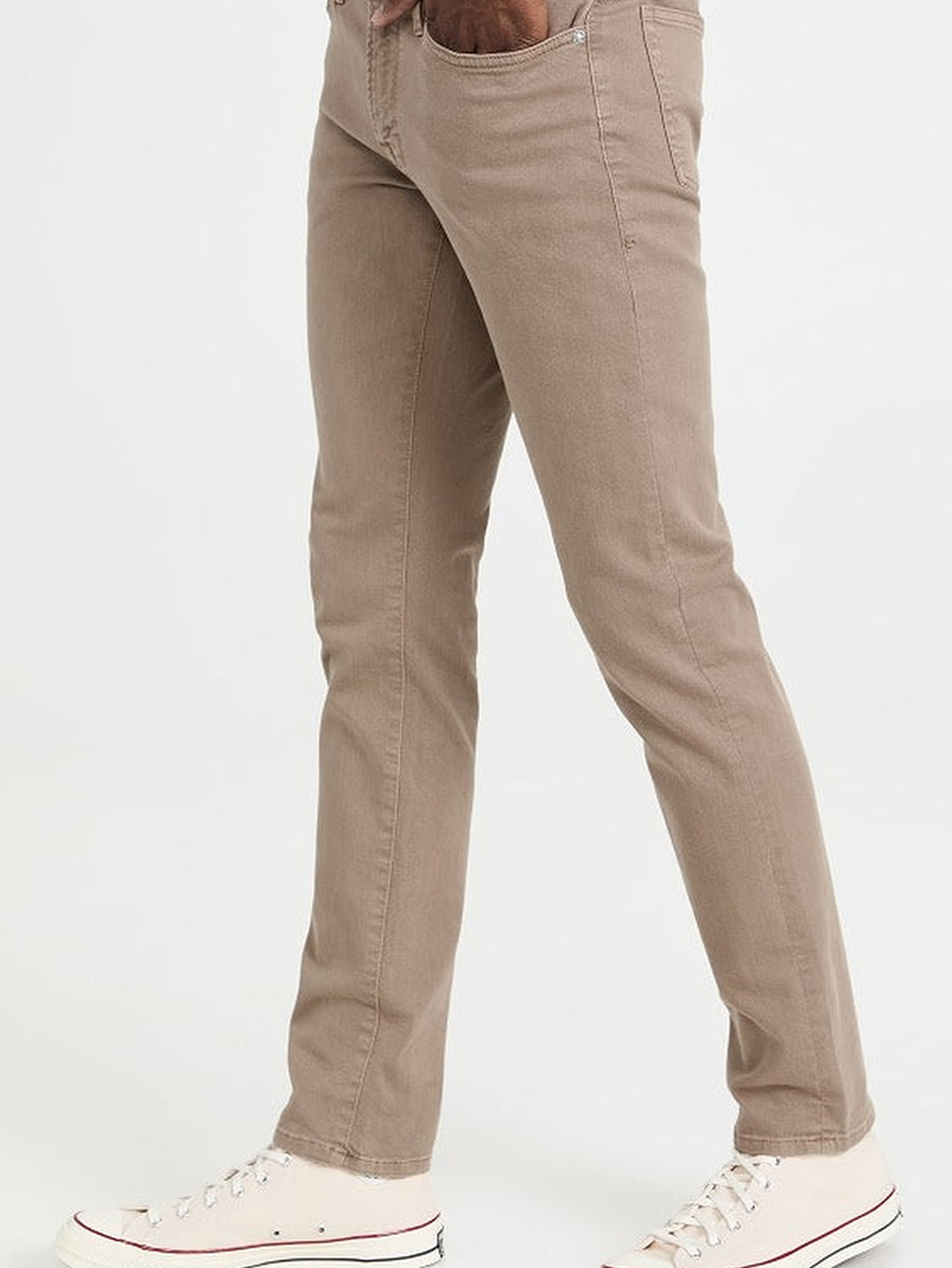 Pantalon L'Homme Slim en denim - Latte Brown