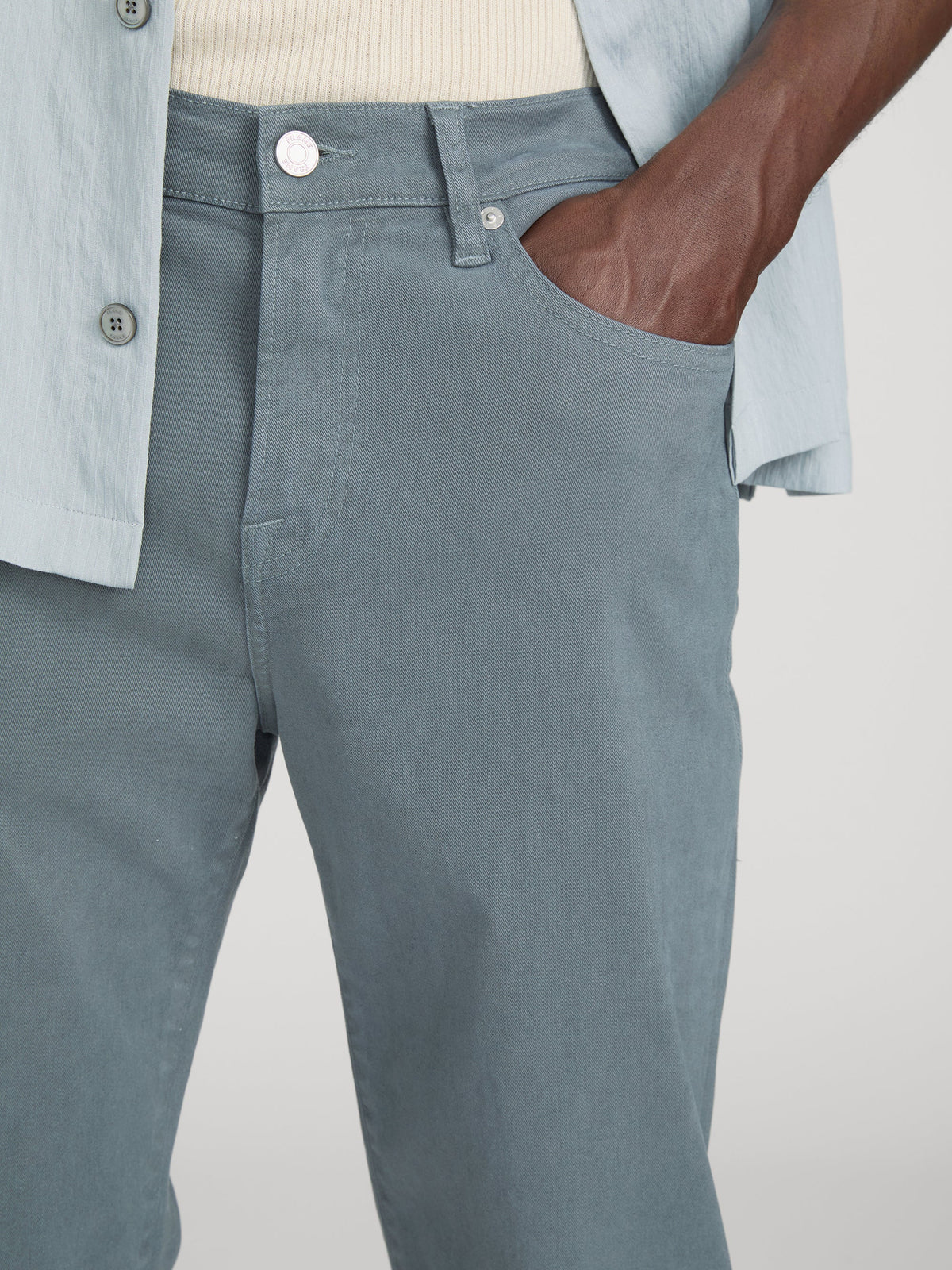 L'Homme Slim-fit denim trousers - Old Blue