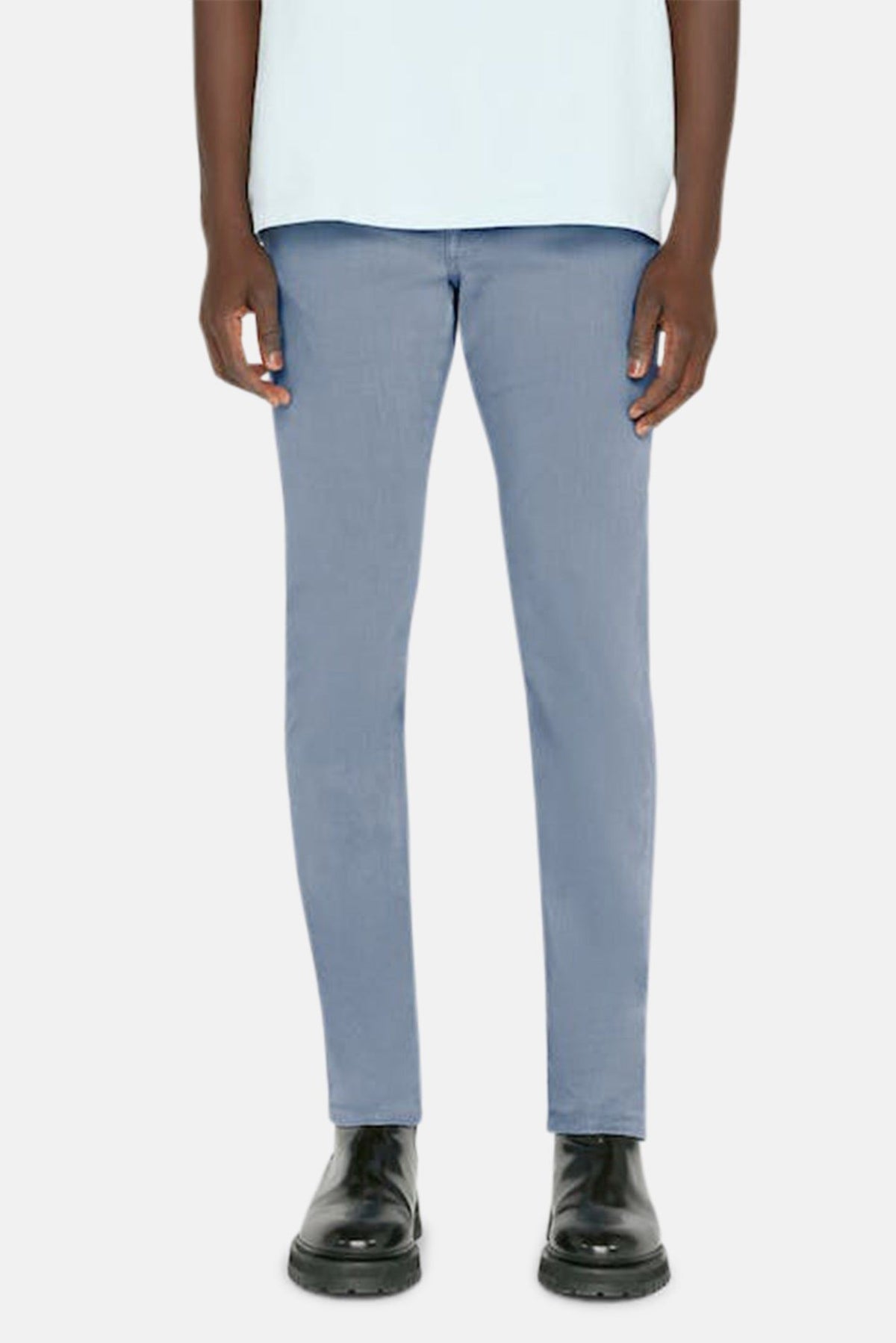 Pantalon L'Homme Slim Brushed Twill en denim - Sky Blue