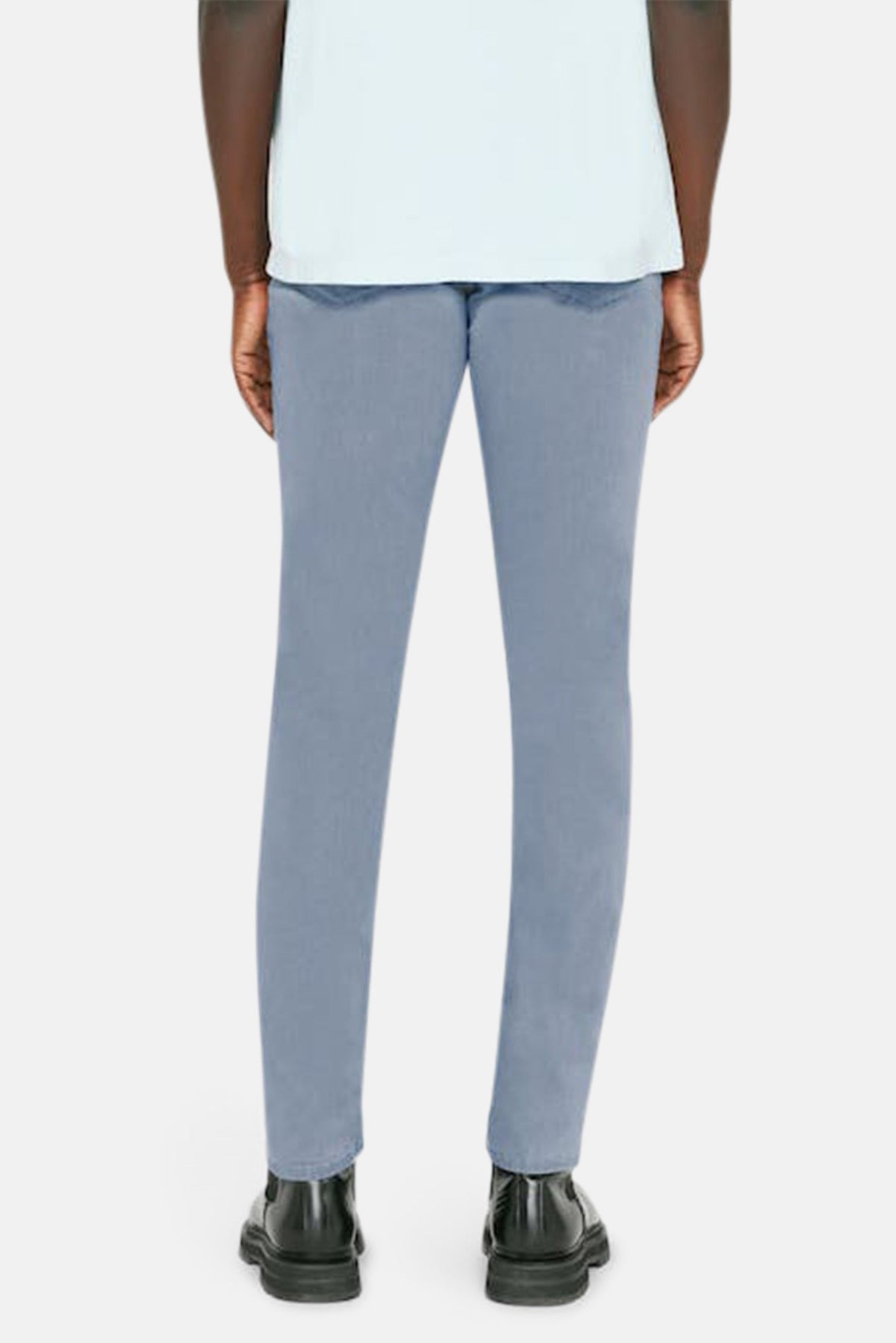 Pantalon L'Homme Slim Brushed Twill en denim - Sky Blue