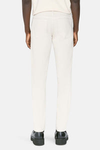 L'Homme Slim-fit denim trousers - Milk Beige