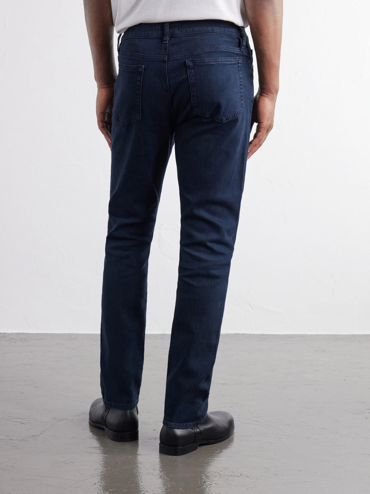 Pantalon L'Homme Slim en denim - Navy