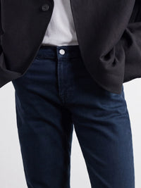 Pantalon L'Homme Slim en denim - Navy