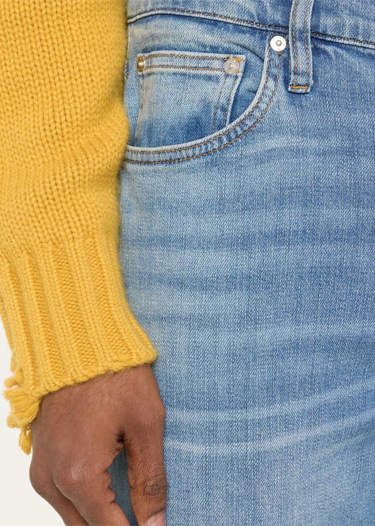 Pantalon L'Homme Skinny en denim - North Island