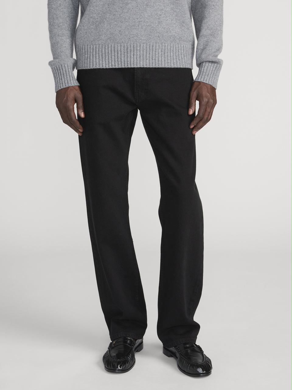 Straight-leg denim trousers - Columbia