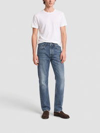 Straight-leg denim trousers - Dreamy Blue