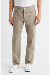 Pantalon droit en denim - Vintage Khaki