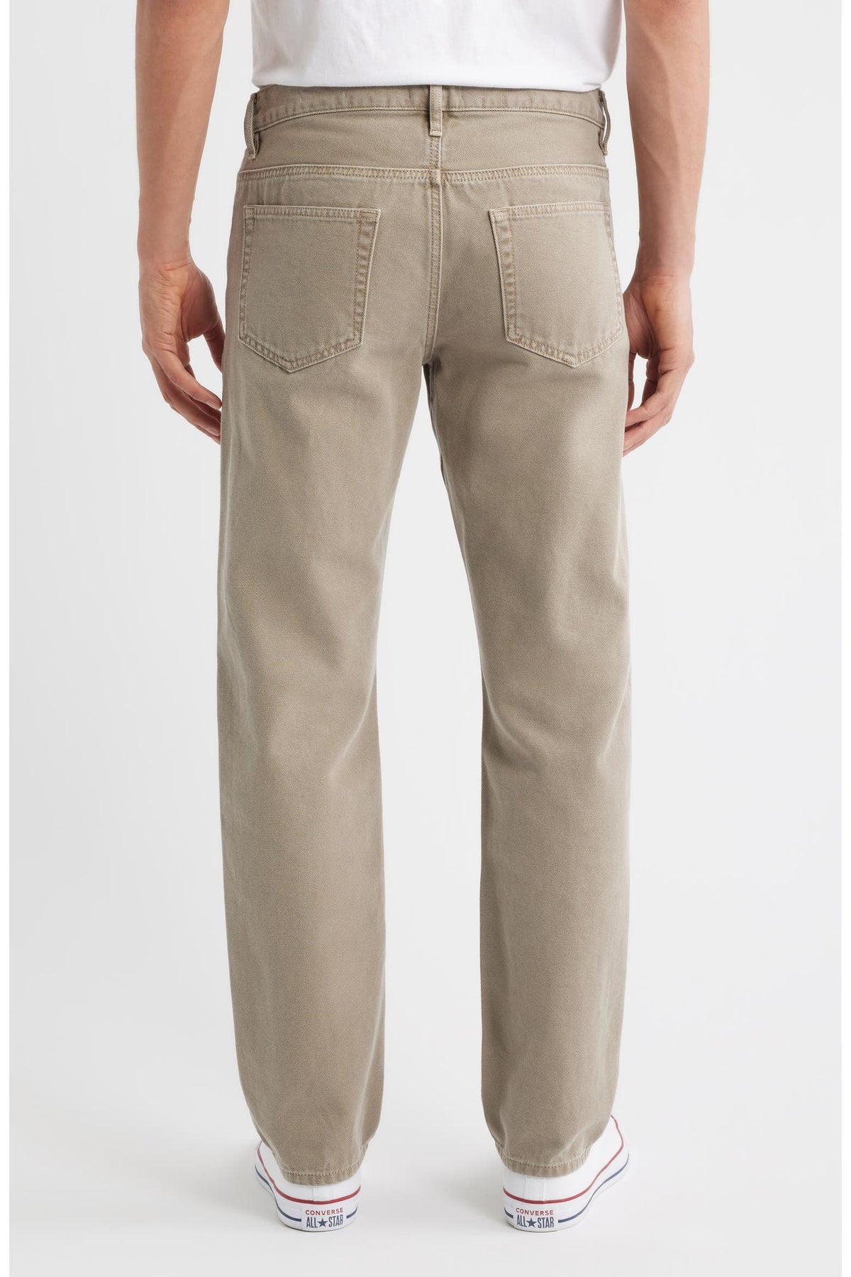 Pantalon droit en denim - Vintage Khaki