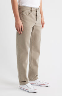 Pantalon droit en denim - Vintage Khaki