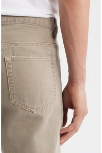 Pantalon droit en denim - Vintage Khaki