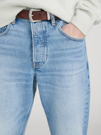 Straight-leg denim trousers - Gate