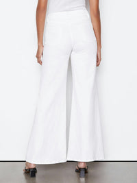 Palazzo trousers - White