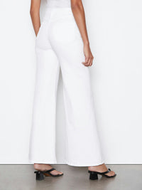 Palazzo trousers - White