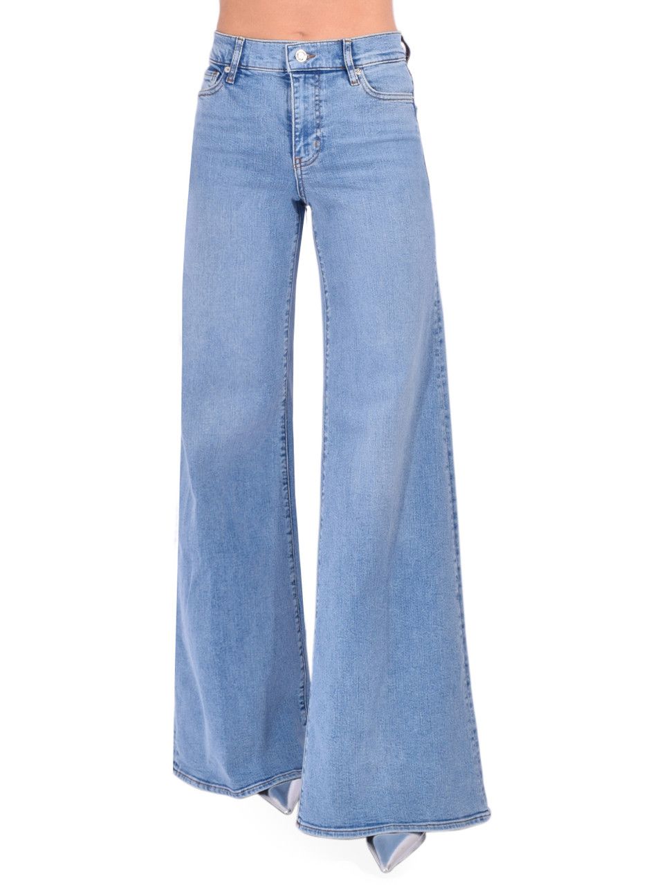 Denim Palazzo trousers - Lark