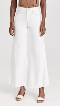 Pantalon Palazzo Crop en denim - Au Natural Clean Raw After