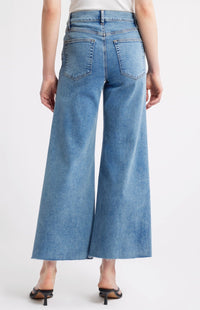 Crop Palazzo denim trousers - Crave Raw After