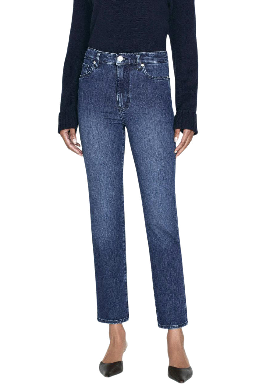 Straight-leg denim trousers - Thunderstorm