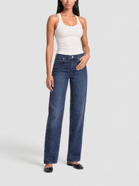 Straight-leg denim trousers - Thunderstorm