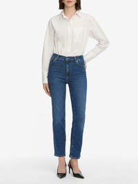 Straight-leg denim trousers - Femma