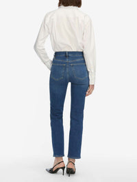 Straight-leg denim trousers - Femma