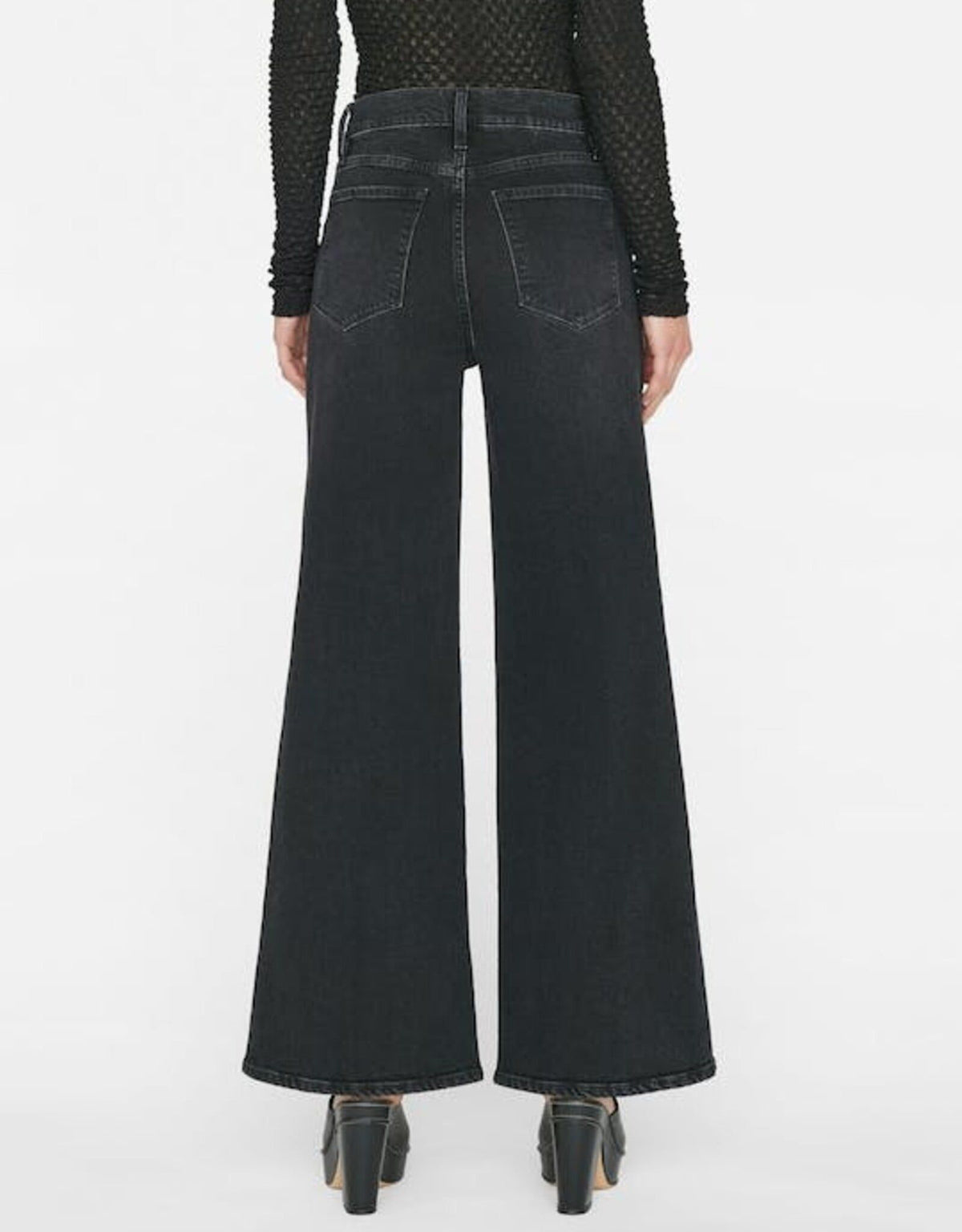 Pantalon Slim Palazzo en denim - Hutchinson