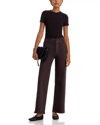 Slim-fit Palazzo denim trousers - Truffle Coated
