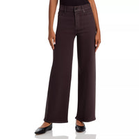 Slim-fit Palazzo denim trousers - Truffle Coated