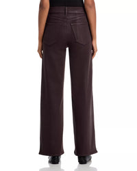 Slim-fit Palazzo denim trousers - Truffle Coated