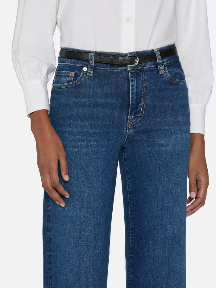 Slim-fit Palazzo denim trousers - Femma