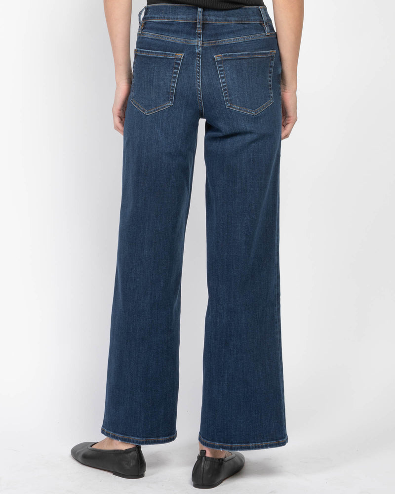 Pantalon Slim Palazzo en denim - Majesty