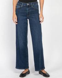 Pantalon Slim Palazzo en denim - Majesty