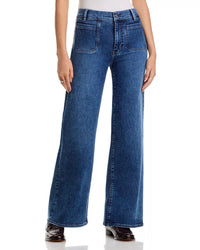 Modernist Pocket Slim Palazzo denim trousers - Esteem