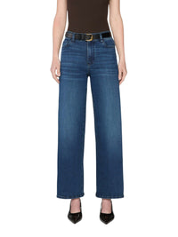 Long Slim Palazzo Denim Trousers - Keepsake