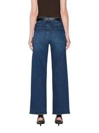 Long Slim Palazzo Denim Trousers - Keepsake
