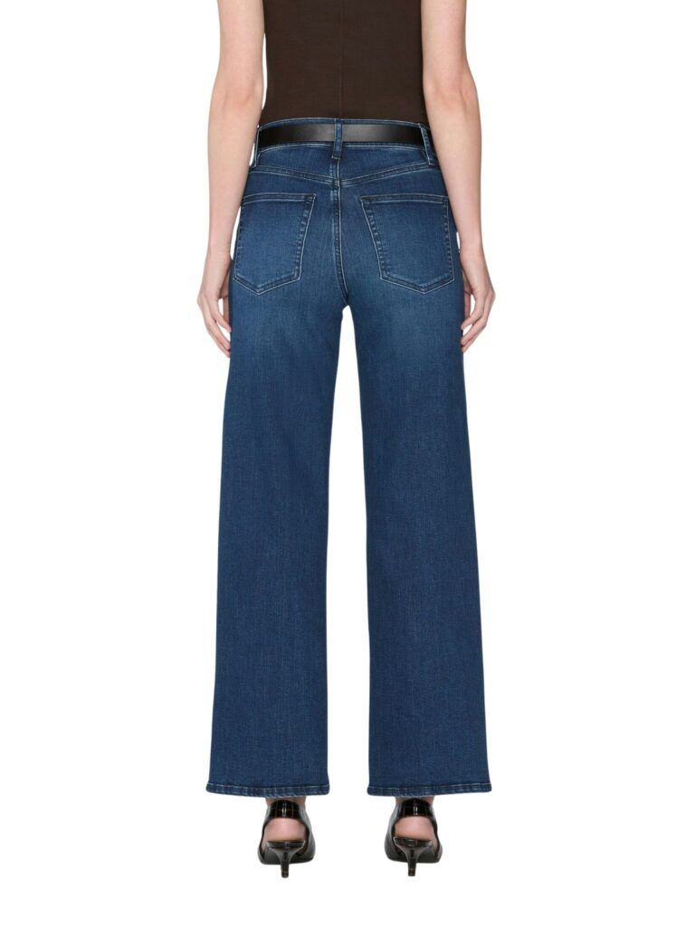 Long Slim Palazzo Denim Trousers - Keepsake