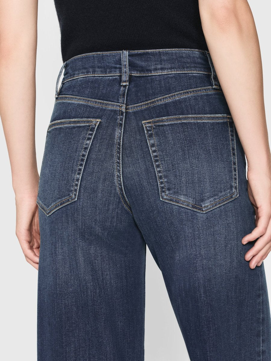 Pantalon Slim Palazzo Long en denim - Lupine