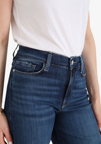 Raw After slim-fit palazzo trousers in denim - Lupine