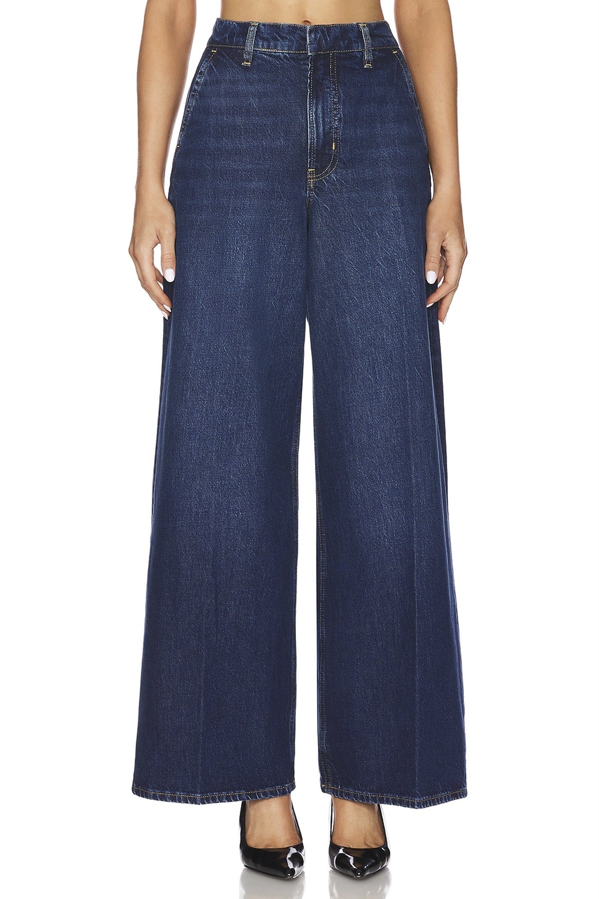 Wide-leg denim trousers - Blindspot