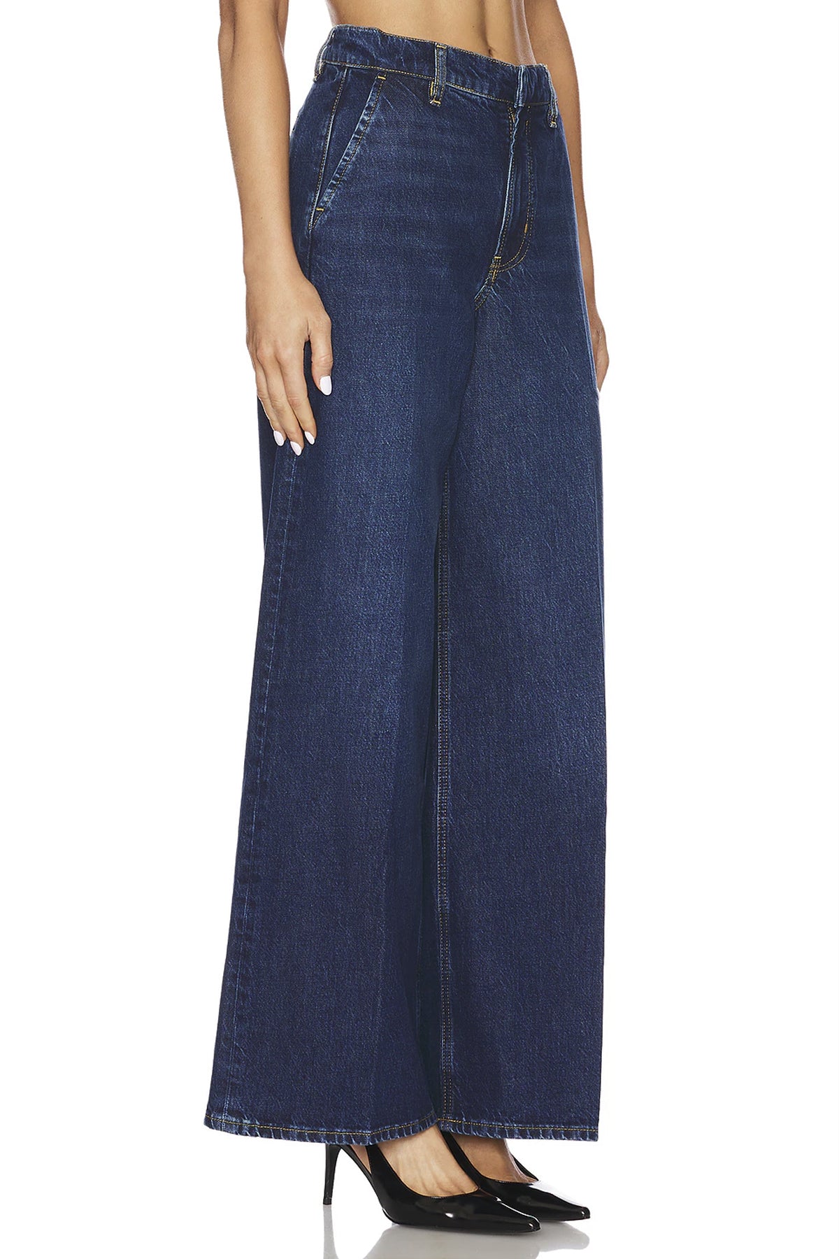 Wide-leg denim trousers - Blindspot