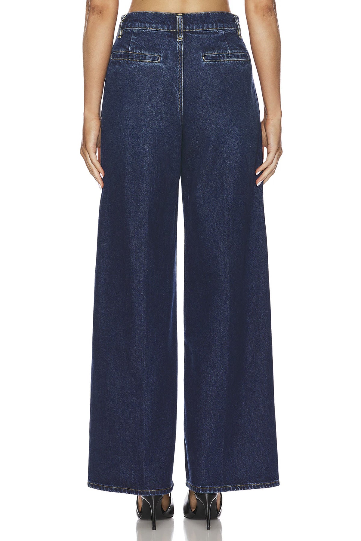 Wide-leg denim trousers - Blindspot