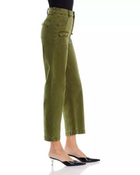 Trousers with utility pockets - Washed Winter Moss