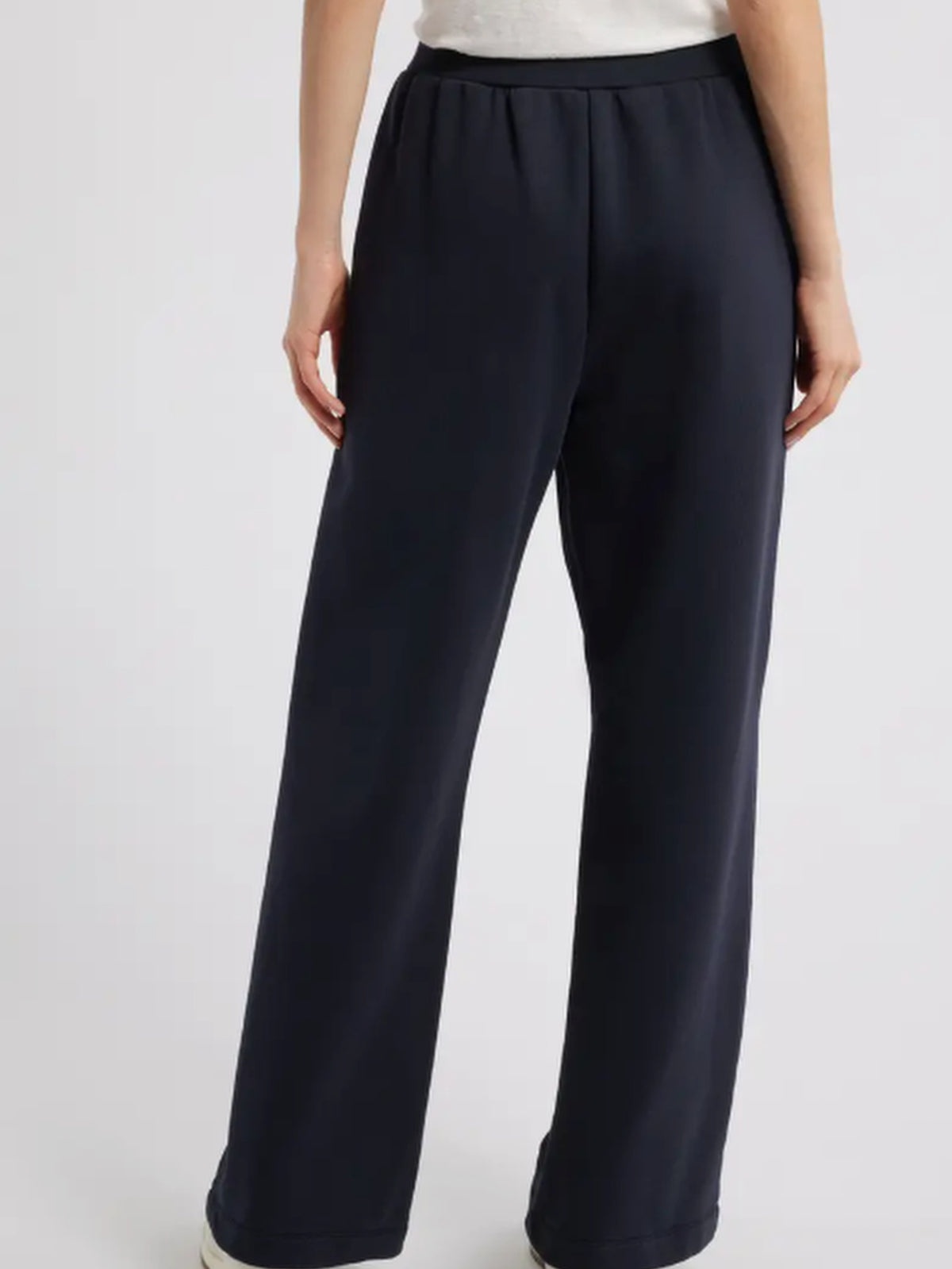 Straight-leg tracksuit bottoms - Dark Navy
