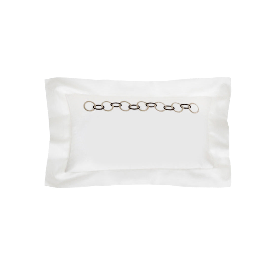 LINKS EMBROIDERY PURE LINENS  / BOUDOIR TAIE D'OREILLER