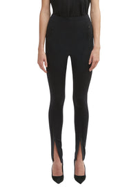 Front Zip Legging - Black
