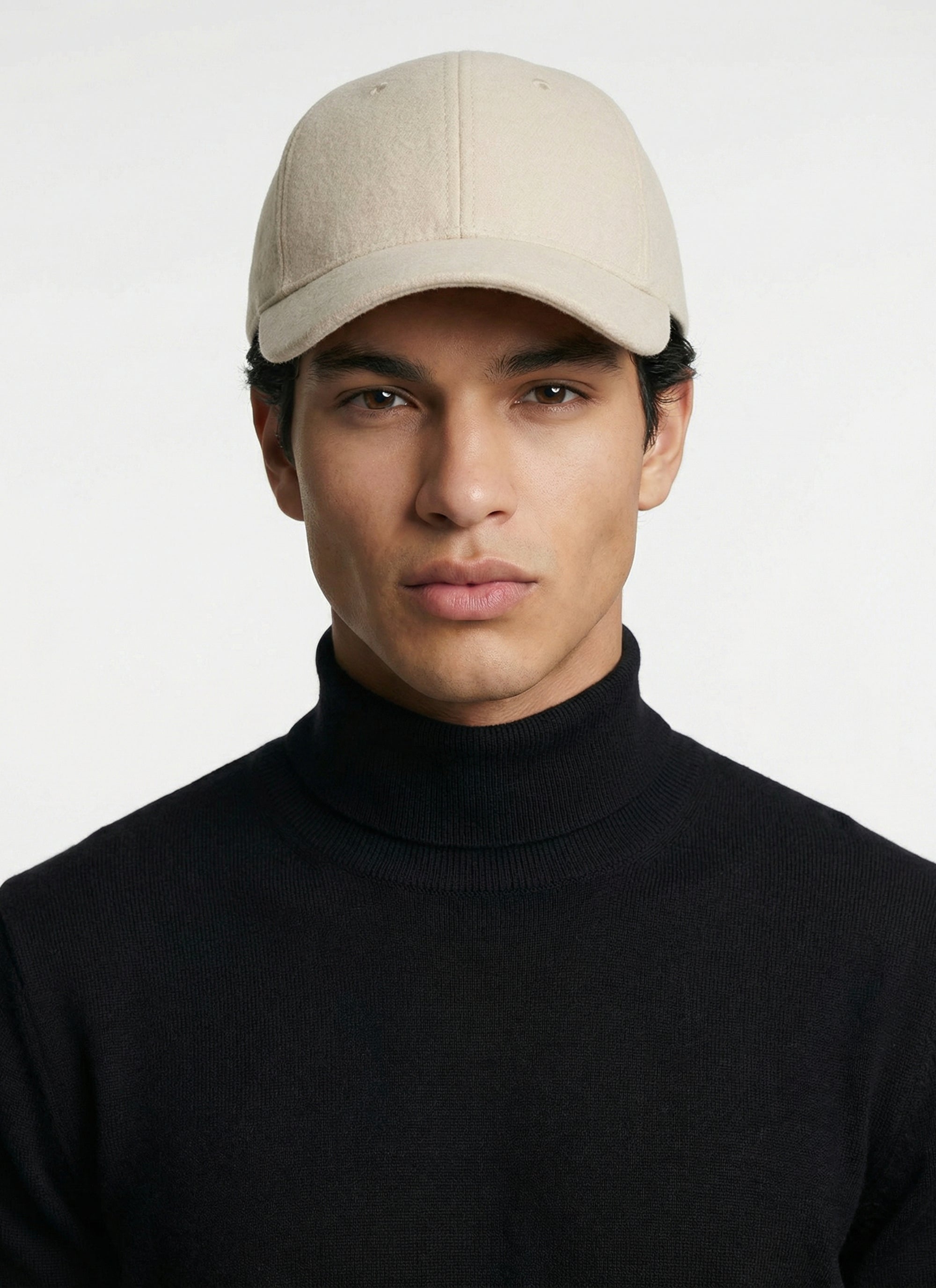 Casquette brodée avec logo - Mastic